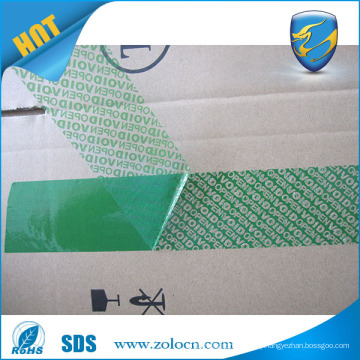 tamper evident security sealing tape manufacturer in China